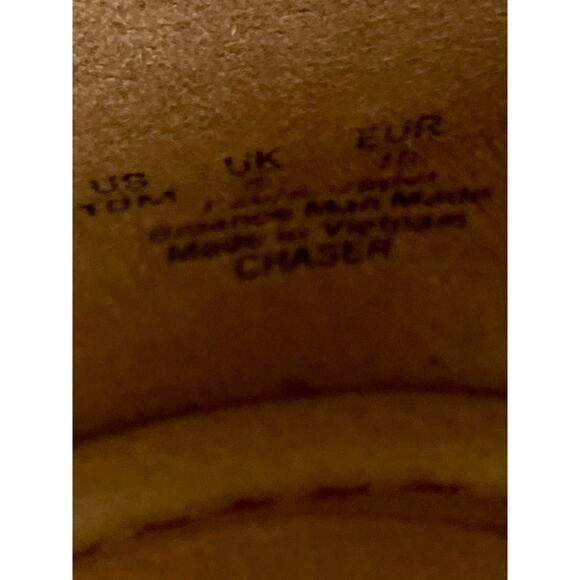 Dr. Scholl's Chaser Caged Stacked Heel Microfiber Open Toe Sandals Size 10M - Picture 8 of 9